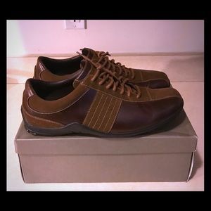Cole Haan. Brown and tan lace up shoe